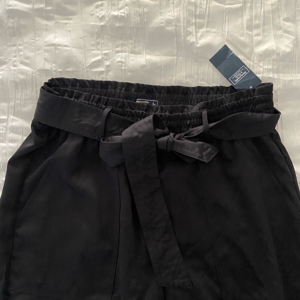 Silk paper bag pants